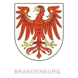 Brandenburg state crest PNG Design