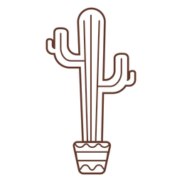 Free Free 104 Cactus Outline Svg Free SVG PNG EPS DXF File
