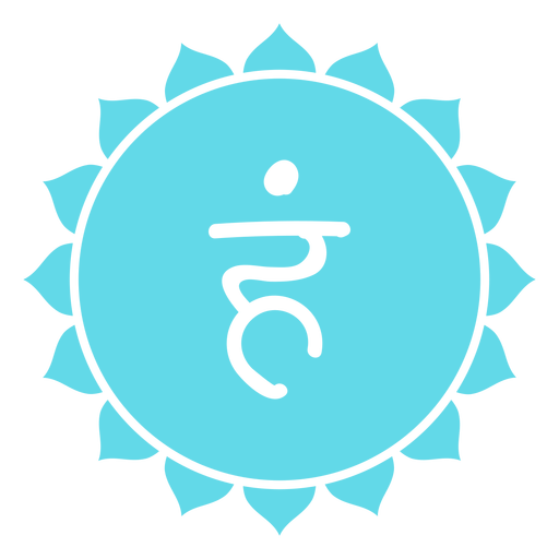Chakra vishuddha icon PNG Design