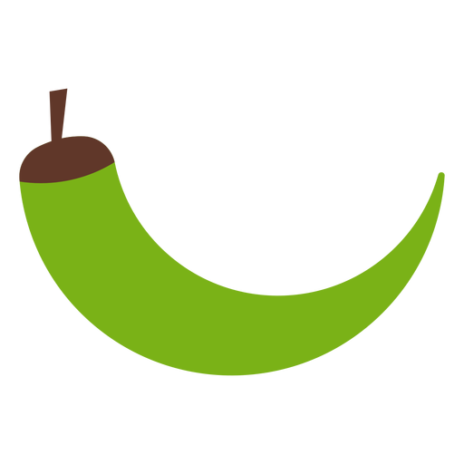 Pimenta malagueta plana Desenho PNG