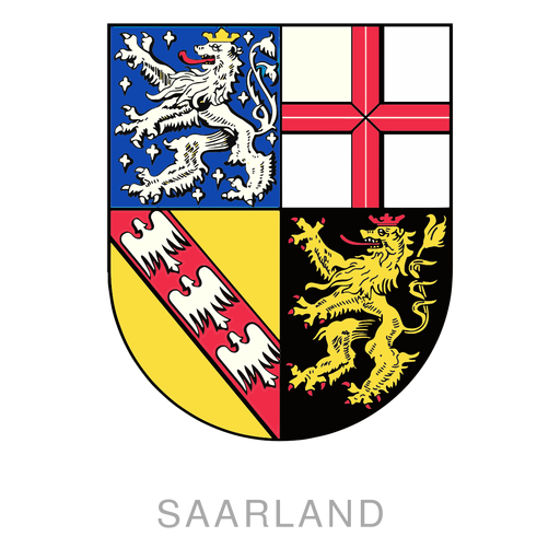 Crest of german province PNG Design