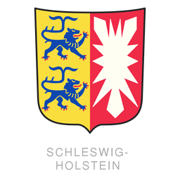 Brasão da província alemã de schleswig holstein Desenho PNG