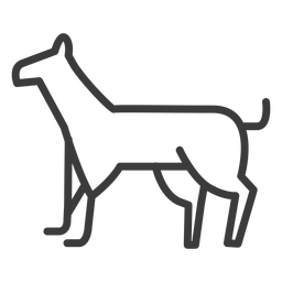 Dog guard security stroke Dog guard security stroke
