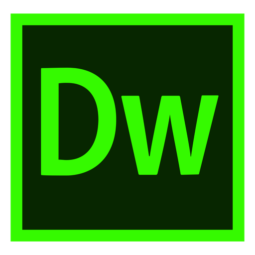 Dreamweaver dw icono de color Diseño PNG
