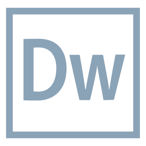 Dreamweaver dw icon PNG Design