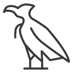 Golpe de pico de halcón de ala de águila Diseño PNG
