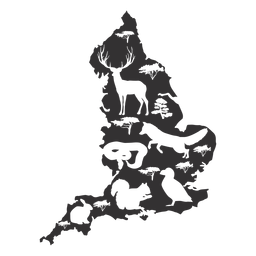 England silhouette PNG Design