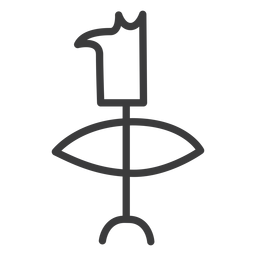 Cabeça olho cão ra varinha golpe de bastão Desenho PNG