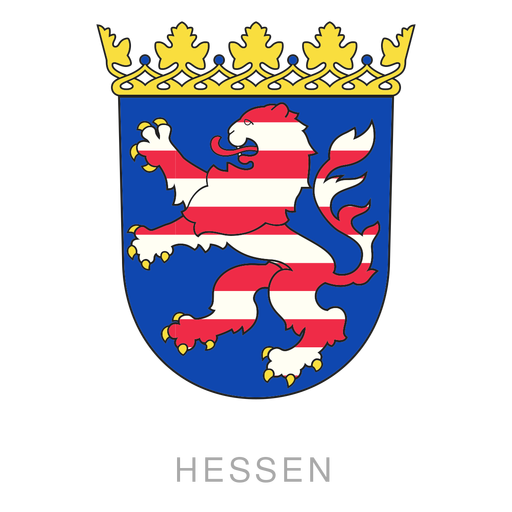 Hessen Wappen PNG-Design