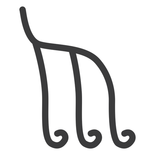 Hieroglyphenzeichen Bildfigur Strich PNG-Design