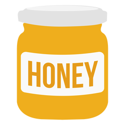 Jar honey cover label icon Jar honey cover label icon