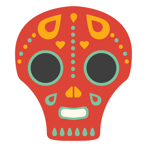 Mask skull flat - Transparent PNG & SVG vector file