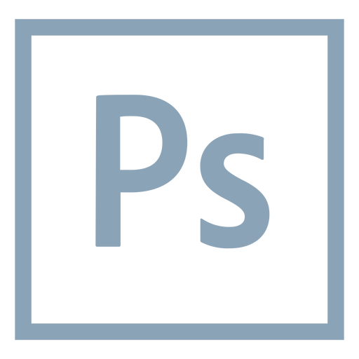 Icono de Photoshop ps Diseño PNG