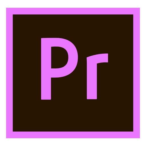 Premiere pro pr colored icon PNG Design