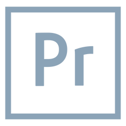 Premiere pro pr icon PNG Design