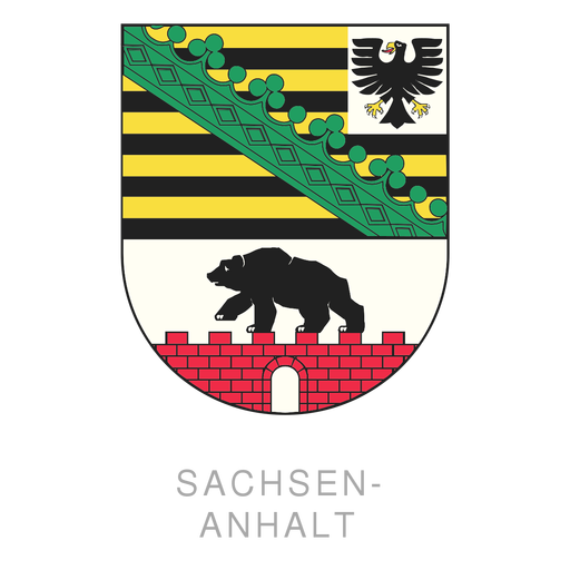 Sachsen Anhalt Wappen - Transparenter PNG und SVG-Vektor