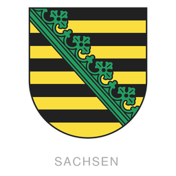 Sachsen province crest PNG Design