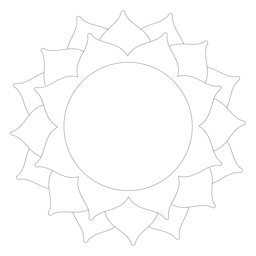 Sahasrara-Chakra-Symbol PNG-Design