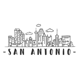 San antonio tower spire sky scraper dome cloud skyline sticker San antonio tower spire sky scraper dome cloud skyline sticker