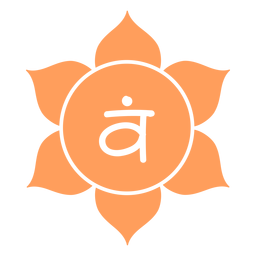Svadhishthana chakra icon PNG Design