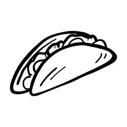 Desenho de pimenta taco Transparent PNG