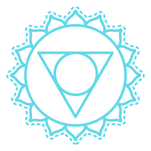 Vishuddha-Chakra-Symbol PNG-Design