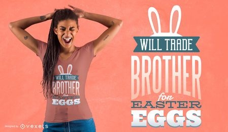 Design de camisetas da Brother for Eggs