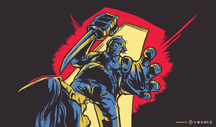 Horror Character Illustration Horror Character Illustration