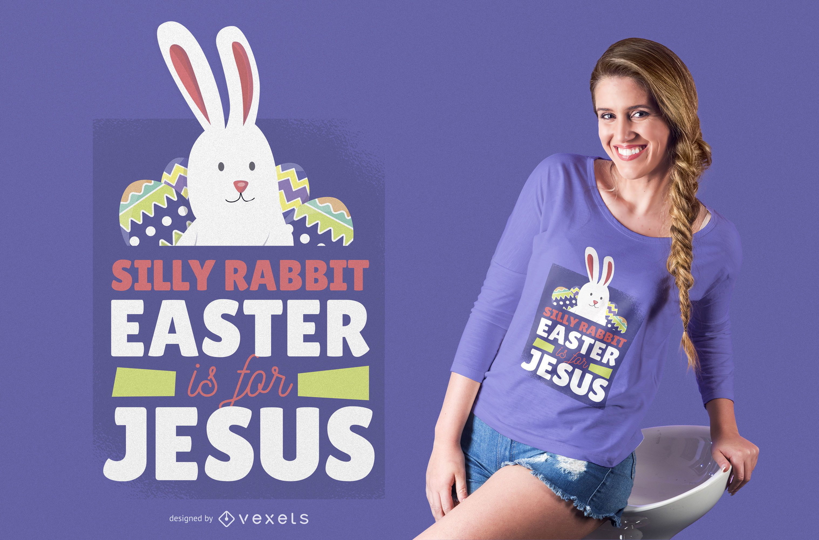 Ostern ist für Jesus T-Shirt Design