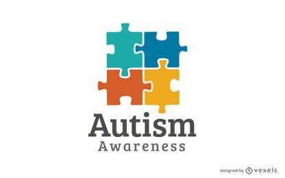 Ilustración de conciencia de autismo