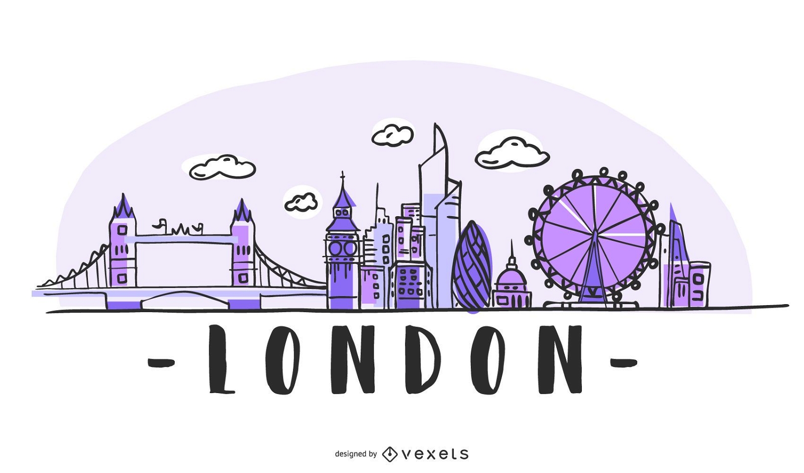 London Skyline Design