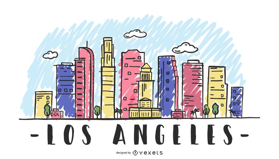 Los Angeles, USA Skyline Design Los Angeles, USA Skyline Design