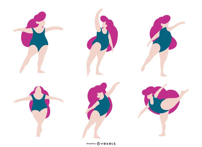 Ilustración de dibujos animados de bailarina Ilustración de dibujos animados de bailarina