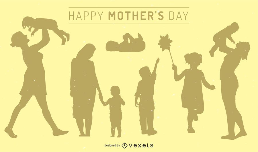 Ilustración del día de la madre Ilustración del día de la madre