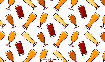 Beer Glasses Pattern