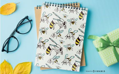 Bee Pattern Design