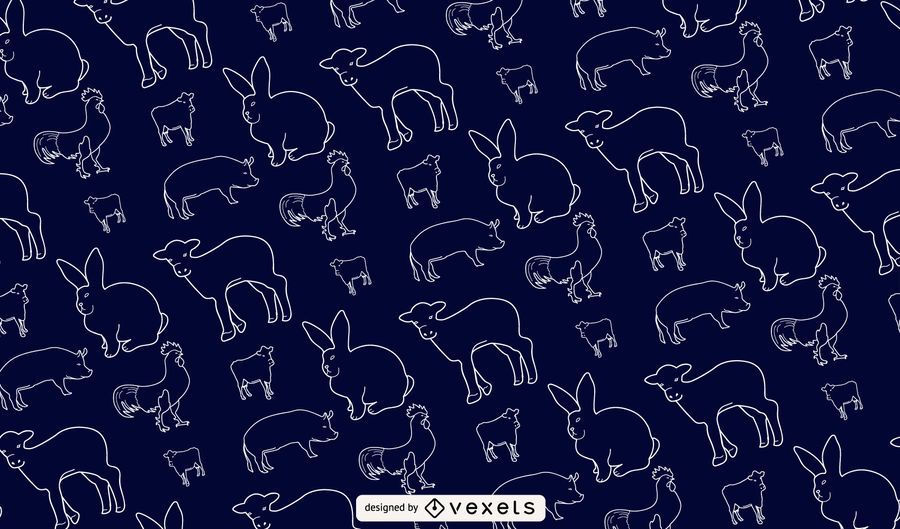 Farm Animals Pattern Farm Animals Pattern