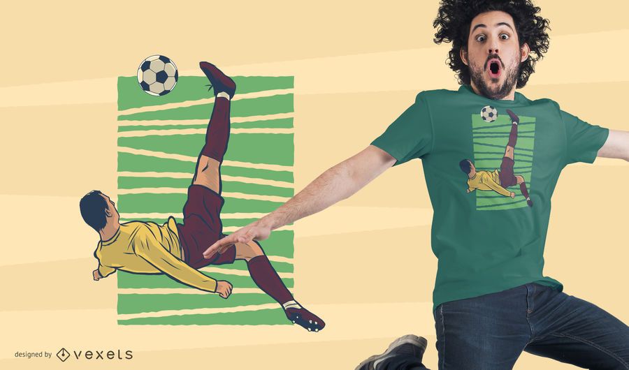 Bicycle Kick T-Shirt Design Bicycle Kick T-Shirt Design