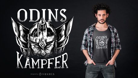 Deutsches Wikinger-T-Shirt Design