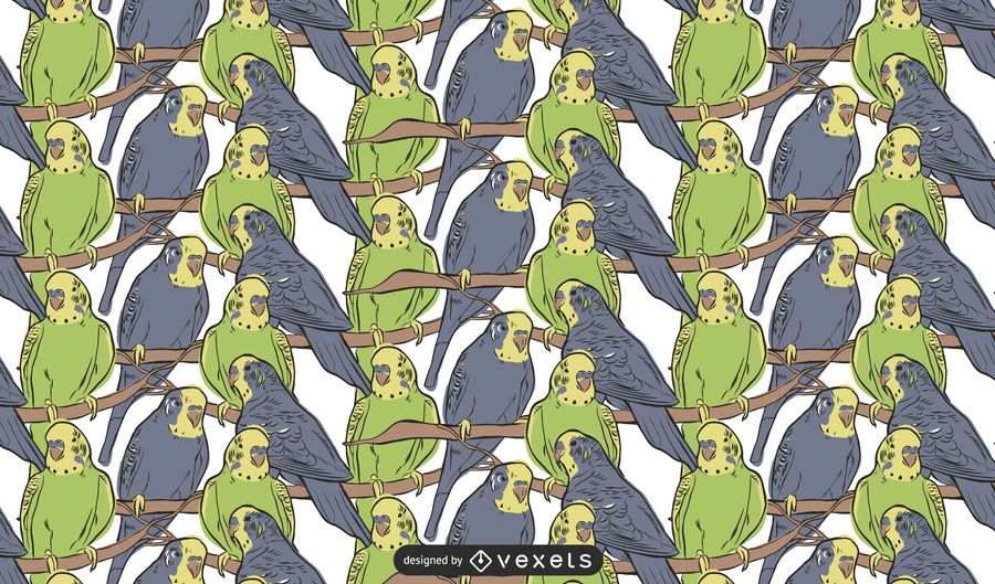 Parrots Pattern Parrots Pattern