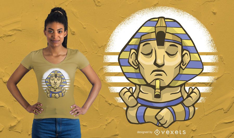 Sphynx Yoga T-Shirt Design Sphynx Yoga T-Shirt Design
