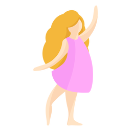 Ballet dance pose PNG Design