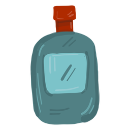 Cowboyflasche PNG-Design