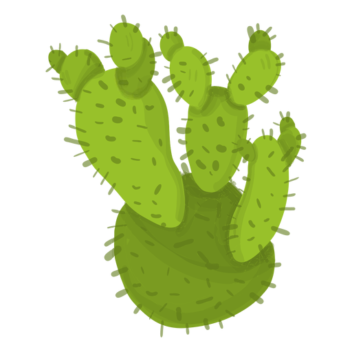 Cactus del desierto Diseño PNG