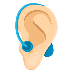 Oído sordera lóbulo de la oreja sordo audífono ilustración Transparent PNG