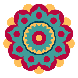 Festival of spring mandala PNG Design