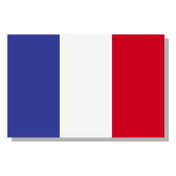 France flag language icon PNG Design Transparent PNG