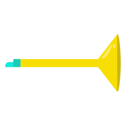 Trichter Sprayer flach streuen PNG-Design