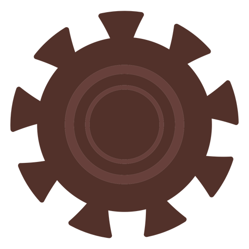 Gear wheel hole gear pinion cogwheel flat - Transparent PNG & SVG ...