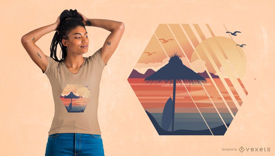 Summer Vacation T-Shirt Design Summer Vacation T-Shirt Design